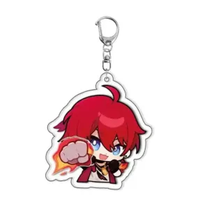 Honkai Star Rail Yunli Anime Keychain Key Chain Ring Acrylic Car Keyring Girls Boys Firefly Móc Treo Đeo Thoại, Standee, Móc Khoá In Theo Yêu Cầu, Chất Liệu Mica Dày 4mm, Kích Thước 5.5 Cm, Có In Test Mẫu