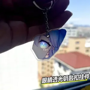 Honkai:star Rail Aventurine Robin Eidolons Picture The Eyes Can Transmit Light Cool Jewelry Móc Treo Đeo Thoại, Standee, Móc Khoá In Theo Yêu Cầu, Chất Liệu Mica Dày 4mm, Kích Thước 5.5 Cm, Có In Test Mẫu