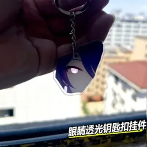 Honkai:star Rail Aventurine Robin Eidolons Picture The Eyes Can Transmit Light Cool Jewelry Móc Treo Đeo Thoại, Standee, Móc Khoá In Theo Yêu Cầu, Chất Liệu Mica Dày 4mm, Kích Thước 5.5 Cm, Có In Test Mẫu