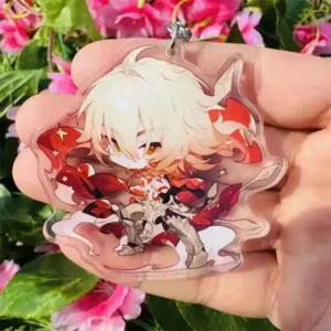 Honkai:star Rail Mydie Tribbie Double-sided Sandwich Jewelry Acrylic Keychain Roles Figures Móc Treo Đeo Thoại, Standee, Móc Khoá In Theo Yêu Cầu, Chất Liệu Mica Dày 4mm, Kích Thước 5.5 Cm, Có In Test Mẫu