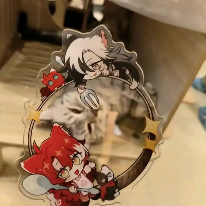 Honkai:star Rail Original Fans Works Argenti Boothill Acrylic Dine Photograph Check-in Props Móc Treo Đeo Thoại, Standee, Móc Khoá In Theo Yêu Cầu, Chất Liệu Mica Dày 4mm, Kích Thước 5.5 Cm, Có In Test Mẫu