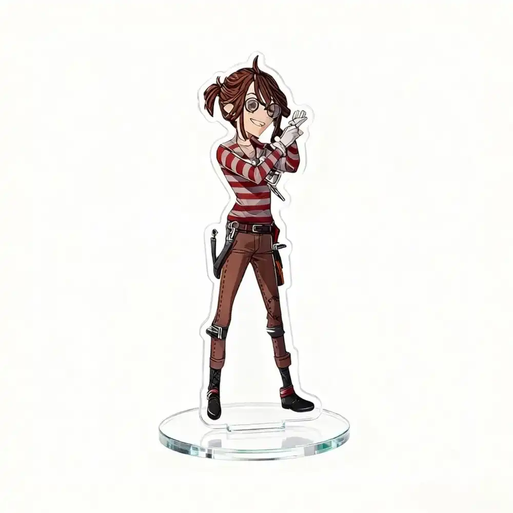 Horror Identity V Cartoon Character Luca Balsa Alva Lorenz Surrounding Acrylic Plaque Móc Treo Đeo Thoại, Standee, Móc Khoá In Theo Yêu Cầu, Chất Liệu Mica Dày 4mm, Kích Thước 5.5 Cm, Có In Test Mẫu