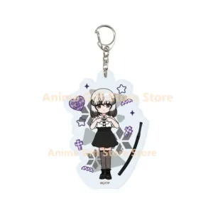 Hot Anime Katana Maidens Acrylic Keychain Cartoon Pendant Collecting Accessories Fan Gift Móc Treo Đeo Thoại, Standee, Móc Khoá In Theo Yêu Cầu, Chất Liệu Mica Dày 4mm, Kích Thước 5.5 Cm, Có In Test Mẫu