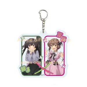 Hot Anime Katana Maidens Acrylic Keychain Cartoon Pendant Collecting Accessories Fan Gift Móc Treo Đeo Thoại, Standee, Móc Khoá In Theo Yêu Cầu, Chất Liệu Mica Dày 4mm, Kích Thước 5.5 Cm, Có In Test Mẫu