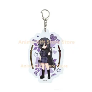 Hot Anime Katana Maidens Acrylic Keychain Cartoon Pendant Collecting Accessories Fan Gift Móc Treo Đeo Thoại, Standee, Móc Khoá In Theo Yêu Cầu, Chất Liệu Mica Dày 4mm, Kích Thước 5.5 Cm, Có In Test Mẫu