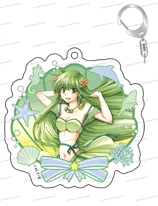 Hot Anime Mermaid Melody Pichi Pichi Pitch Acrylic Keychain Cosplay Nanami Ruchia Lucia Hanon Móc Treo Đeo Thoại, Standee, Móc Khoá In Theo Yêu Cầu, Chất Liệu Mica Dày 4mm, Kích Thước 5.5 Cm, Có In Test Mẫu