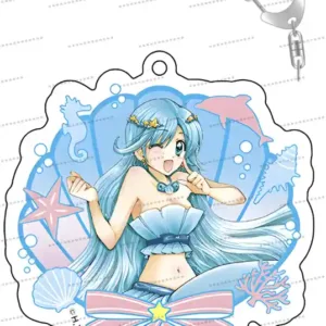 Hot Anime Mermaid Melody Pichi Pichi Pitch Acrylic Keychain Cosplay Nanami Ruchia Lucia Hanon Móc Treo Đeo Thoại, Standee, Móc Khoá In Theo Yêu Cầu, Chất Liệu Mica Dày 4mm, Kích Thước 5.5 Cm, Có In Test Mẫu