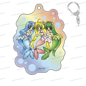 Hot Anime Mermaid Melody Pichi Pichi Pitch Acrylic Keychain Cosplay Nanami Ruchia Lucia Hanon Móc Treo Đeo Thoại, Standee, Móc Khoá In Theo Yêu Cầu, Chất Liệu Mica Dày 4mm, Kích Thước 5.5 Cm, Có In Test Mẫu