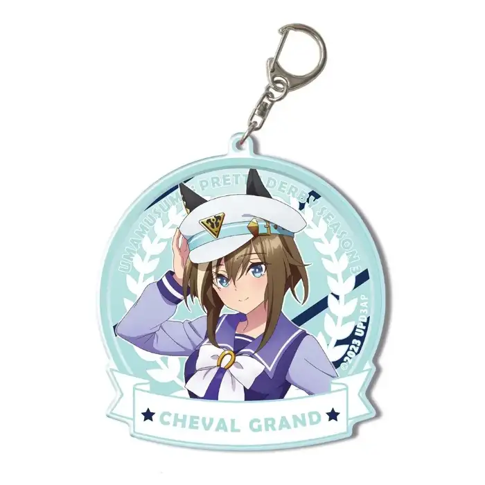 Hot Anime Umamusume Pretty Derby Acrylic Keychain Model Cosplay Charm Characters Ornament Móc Treo Đeo Thoại, Standee, Móc Khoá In Theo Yêu Cầu, Chất Liệu Mica Dày 4mm, Kích Thước 5.5 Cm, Có In Test Mẫu