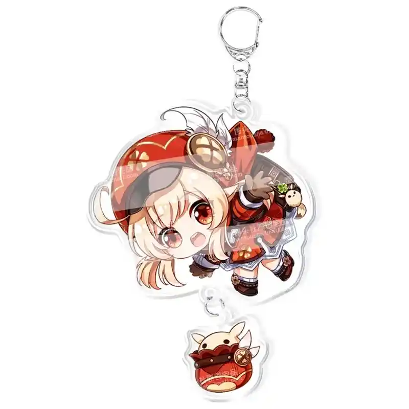 Hot Game Genshin Impact Keychains Wanderer Xiao Kaedehara Kazuha Hu Tao Key Chain Cute Anime Móc Treo Đeo Thoại, Standee, Móc Khoá In Theo Yêu Cầu, Chất Liệu Mica Dày 4mm, Kích Thước 5.5 Cm, Có In Test Mẫu
