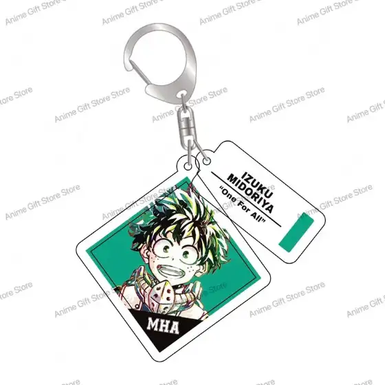 Hot My Hero Academia Anime Acrylic Keychain For Friend Collection Jewelry Clothing Móc Treo Đeo Thoại, Standee, Móc Khoá In Theo Yêu Cầu, Chất Liệu Mica Dày 4mm, Kích Thước 5.5 Cm, Có In Test Mẫu