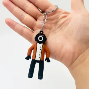 Hot Skibidi Toilet Acrylic Toy Keychain Cameraman Tv Man Skibidi Dop Yes Titans Camcordeman Móc Treo Đeo Thoại, Standee, Móc Khoá In Theo Yêu Cầu, Chất Liệu Mica Dày 4mm, Kích Thước 5.5 Cm, Có In Test Mẫu