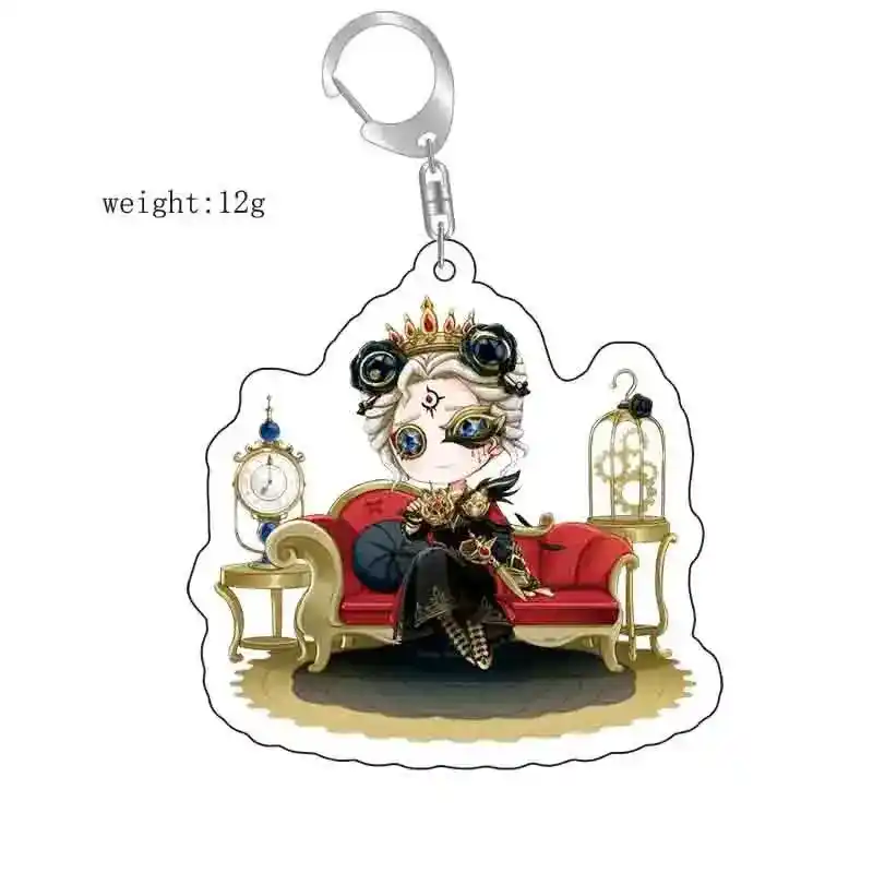 Identity V Anime Keychain Apollo Joseph Desaulniers Grace Margaretha Zelle Men Key Chain For Móc Treo Đeo Thoại, Standee, Móc Khoá In Theo Yêu Cầu, Chất Liệu Mica Dày 4mm, Kích Thước 5.5 Cm, Có In Test Mẫu