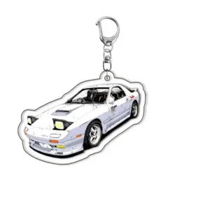 Initial D Cool Cars Ae86 Fuji Wara Takumi Acrylic Keychain Lovely Bag Charm Pendant Boys Key Móc Treo Đeo Thoại, Standee, Móc Khoá In Theo Yêu Cầu, Chất Liệu Mica Dày 4mm, Kích Thước 5.5 Cm, Có In Test Mẫu