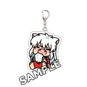 Inuyasha Kagome Higurashi Miroku Sango Shippō Acrylic Signboard Keychain Anime Toy Móc Treo Đeo Thoại, Standee, Móc Khoá In Theo Yêu Cầu, Chất Liệu Mica Dày 4mm, Kích Thước 5.5 Cm, Có In Test Mẫu
