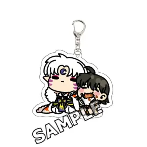 Inuyasha Kagome Higurashi Miroku Sango Shippō Acrylic Signboard Keychain Anime Toy Móc Treo Đeo Thoại, Standee, Móc Khoá In Theo Yêu Cầu, Chất Liệu Mica Dày 4mm, Kích Thước 5.5 Cm, Có In Test Mẫu