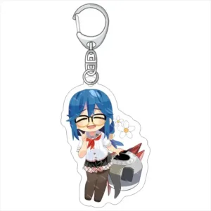 Is The Island Utopia Or Dystopia Acrylic Keychain Lovely Charm Pendant Gift Fun Key Chain Móc Treo Đeo Thoại, Standee, Móc Khoá In Theo Yêu Cầu, Chất Liệu Mica Dày 4mm, Kích Thước 5.5 Cm, Có In Test Mẫu