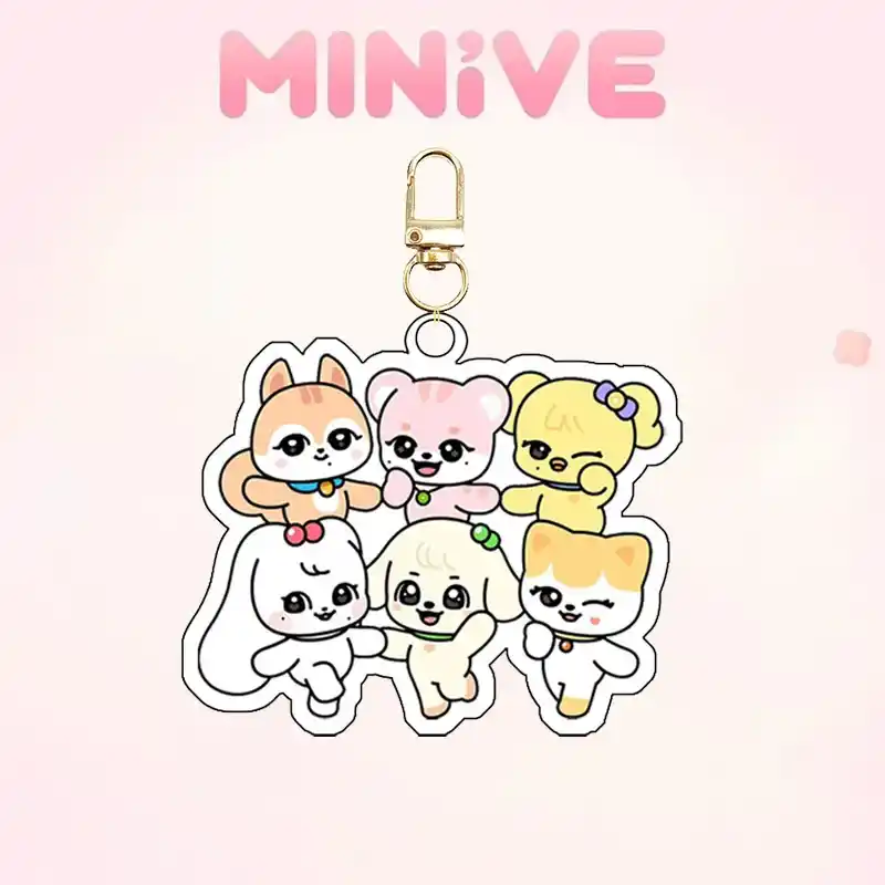 ive-minivek-kpop-group-idol-acrylic-keyc-var3-1789552849984-781 Ive Minivek Kpop Group Idol Acrylic Keychain Lovely Bag Charms Pendant Fans Gift Key Chain Móc Treo Đeo Thoại, Standee, Móc Khoá In Theo Yêu Cầu, Chất Liệu Mica Dày 4mm, Kích Thước 5.5 Cm, Có In Test Mẫu