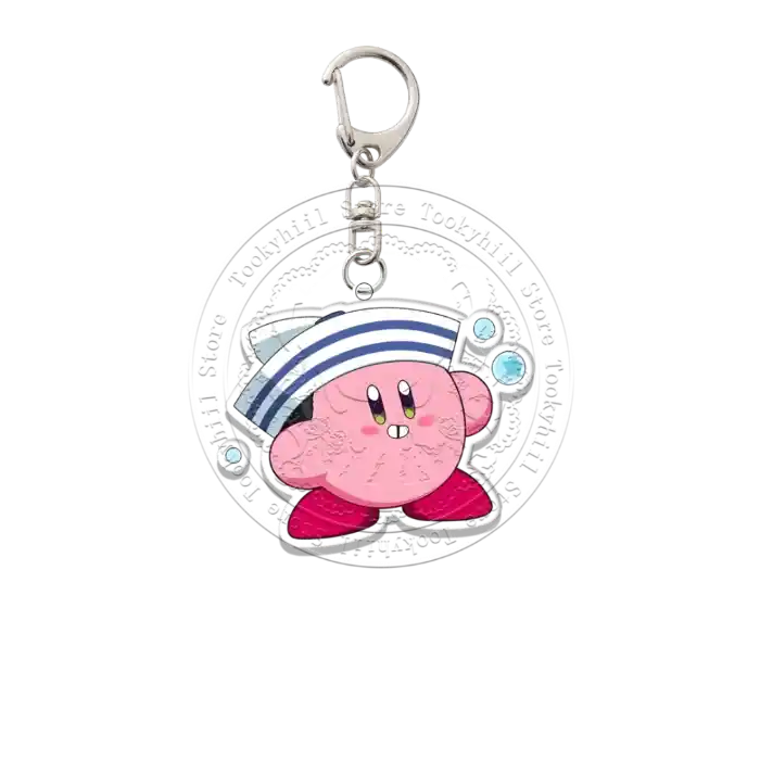Jojo Kirby Acrylic Keychain Kawaii Student Bizarre Adventure Bag Pendant Anime Cartoon Fan Móc Treo Đeo Thoại, Standee, Móc Khoá In Theo Yêu Cầu, Chất Liệu Mica Dày 4mm, Kích Thước 5.5 Cm, Có In Test Mẫu