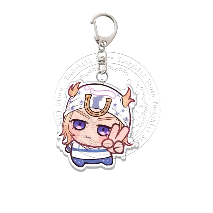 Jojo's Bizarre Adventure Acrylic Keychain Q Version Decoration Bag Hanging Piece Accessories Móc Treo Đeo Thoại, Standee, Móc Khoá In Theo Yêu Cầu, Chất Liệu Mica Dày 4mm, Kích Thước 5.5 Cm, Có In Test Mẫu
