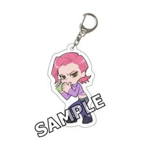 Jojo's Bizarre Adventure Acrylic Keychain, Jotaro Kujo Dio Brando Giorno Giovanna Anime Móc Treo Đeo Thoại, Standee, Móc Khoá In Theo Yêu Cầu, Chất Liệu Mica Dày 4mm, Kích Thước 5.5 Cm, Có In Test Mẫu