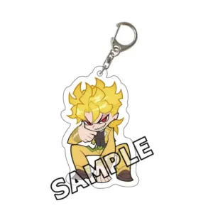 Jojo's Bizarre Adventure Acrylic Keychain, Jotaro Kujo Dio Brando Giorno Giovanna Anime Móc Treo Đeo Thoại, Standee, Móc Khoá In Theo Yêu Cầu, Chất Liệu Mica Dày 4mm, Kích Thước 5.5 Cm, Có In Test Mẫu