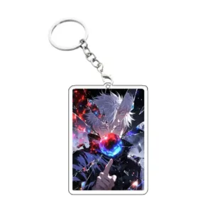Jujutsu Kaisen Acrylic Keychain Gojo Satoru Megumi Fushiguro Cartoon Anime Boy Bag Keyring Móc Treo Đeo Thoại, Standee, Móc Khoá In Theo Yêu Cầu, Chất Liệu Mica Dày 4mm, Kích Thước 5.5 Cm, Có In Test Mẫu