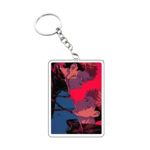 Jujutsu Kaisen Acrylic Keychain Gojo Satoru Megumi Fushiguro Cartoon Anime Boy Bag Keyring Móc Treo Đeo Thoại, Standee, Móc Khoá In Theo Yêu Cầu, Chất Liệu Mica Dày 4mm, Kích Thước 5.5 Cm, Có In Test Mẫu