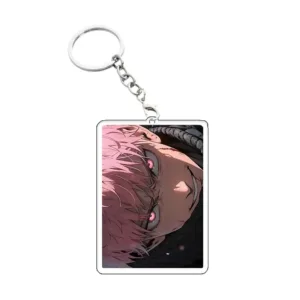 Jujutsu Kaisen Acrylic Keychain Gojo Satoru Megumi Fushiguro Cartoon Anime Boy Bag Keyring Móc Treo Đeo Thoại, Standee, Móc Khoá In Theo Yêu Cầu, Chất Liệu Mica Dày 4mm, Kích Thước 5.5 Cm, Có In Test Mẫu