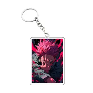Jujutsu Kaisen Acrylic Keychain Gojo Satoru Megumi Fushiguro Cartoon Anime Boy Bag Keyring Móc Treo Đeo Thoại, Standee, Móc Khoá In Theo Yêu Cầu, Chất Liệu Mica Dày 4mm, Kích Thước 5.5 Cm, Có In Test Mẫu