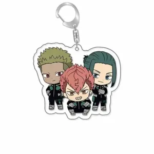 Kaiju No. 8‌ Kafuka Hibiya‌ Acrylic Keychain Jewelry Friend Key Chain Related Product Móc Treo Đeo Thoại, Standee, Móc Khoá In Theo Yêu Cầu, Chất Liệu Mica Dày 4mm, Kích Thước 5.5 Cm, Có In Test Mẫu