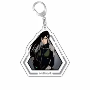 Kaiju No. 8‌ Kafuka Hibiya‌ Acrylic Keychain Jewelry Friend Key Chain Related Product Móc Treo Đeo Thoại, Standee, Móc Khoá In Theo Yêu Cầu, Chất Liệu Mica Dày 4mm, Kích Thước 5.5 Cm, Có In Test Mẫu