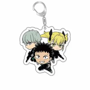 Kaiju No. 8‌ Kafuka Hibiya‌ Acrylic Keychain Jewelry Friend Key Chain Related Product Móc Treo Đeo Thoại, Standee, Móc Khoá In Theo Yêu Cầu, Chất Liệu Mica Dày 4mm, Kích Thước 5.5 Cm, Có In Test Mẫu