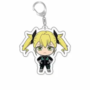 Kaiju No. 8‌ Kafuka Hibiya‌ Acrylic Keychain Jewelry Friend Key Chain Related Product Móc Treo Đeo Thoại, Standee, Móc Khoá In Theo Yêu Cầu, Chất Liệu Mica Dày 4mm, Kích Thước 5.5 Cm, Có In Test Mẫu