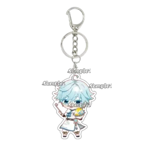 Kawaii Anime Acrylic Keychain Q Version Game Character Arlecchino Navia Sigewinne Pendant Móc Treo Đeo Thoại, Standee, Móc Khoá In Theo Yêu Cầu, Chất Liệu Mica Dày 4mm, Kích Thước 5.5 Cm, Có In Test Mẫu