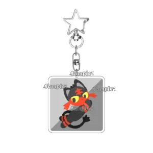 Kawaii Anime Eevee Star Pendant Acrylic Keychain Glaceon Flareon Jolteon Espeon Cartoon Cute Móc Treo Đeo Thoại, Standee, Móc Khoá In Theo Yêu Cầu, Chất Liệu Mica Dày 4mm, Kích Thước 5.5 Cm, Có In Test Mẫu