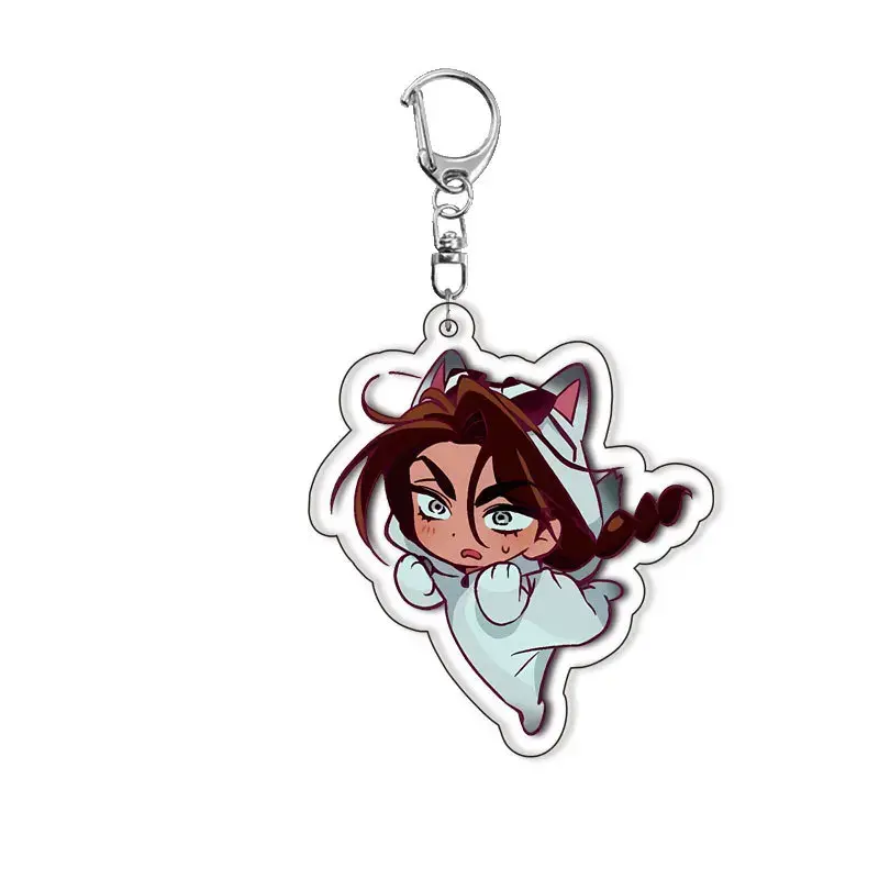 Kawaii Anime Lucahyuna Mizisua Figure Cute Acrylic Keychain Decoration Cartoon Students Móc Treo Đeo Thoại, Standee, Móc Khoá In Theo Yêu Cầu, Chất Liệu Mica Dày 4mm, Kích Thước 5.5 Cm, Có In Test Mẫu