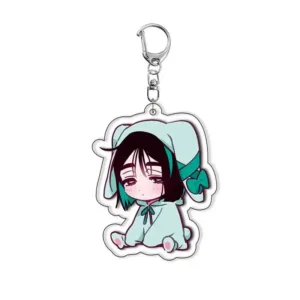 Kawaii Anime Lucahyuna Mizisua Figure Cute Acrylic Keychain Decoration Cartoon Students Móc Treo Đeo Thoại, Standee, Móc Khoá In Theo Yêu Cầu, Chất Liệu Mica Dày 4mm, Kích Thước 5.5 Cm, Có In Test Mẫu