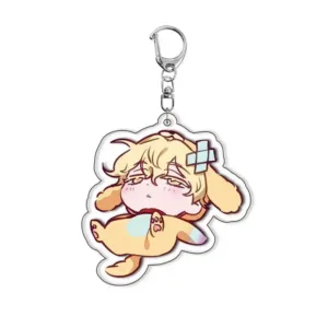Kawaii Anime Lucahyuna Mizisua Figure Cute Acrylic Keychain Decoration Cartoon Students Móc Treo Đeo Thoại, Standee, Móc Khoá In Theo Yêu Cầu, Chất Liệu Mica Dày 4mm, Kích Thước 5.5 Cm, Có In Test Mẫu
