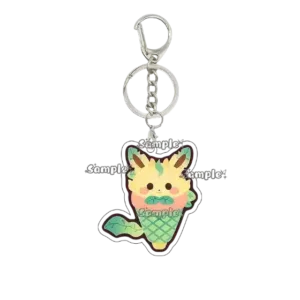 Kawaii Anime Sundae Eevee Umbreon Vaporeon Espeon Style Q Version Cartoon Acrylic Keychain Móc Treo Đeo Thoại, Standee, Móc Khoá In Theo Yêu Cầu, Chất Liệu Mica Dày 4mm, Kích Thước 5.5 Cm, Có In Test Mẫu