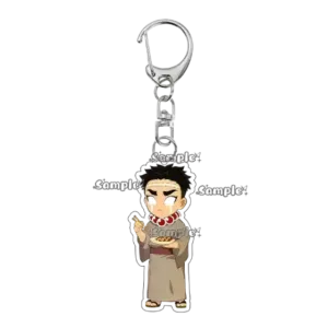 Kawaii Anime Tanjiro Tsuyuri Kanawo Kochou Shinobu Key Chain Acrylic Keychains Accessory Móc Treo Đeo Thoại, Standee, Móc Khoá In Theo Yêu Cầu, Chất Liệu Mica Dày 4mm, Kích Thước 5.5 Cm, Có In Test Mẫu