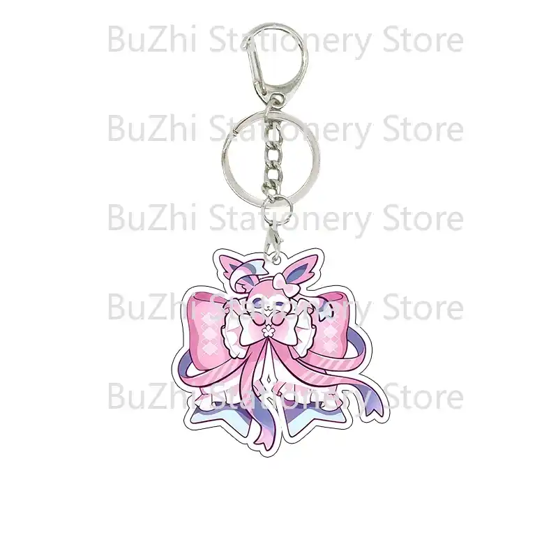 kawaii-bow-leafeon-vaporeon-flareon-eeve-var2-1789542063346-808 Kawaii Bow Leafeon Vaporeon Flareon Eevee Acrylic Keychain Decor Girls Gifts Espeon Cartoon Móc Treo Đeo Thoại, Standee, Móc Khoá In Theo Yêu Cầu, Chất Liệu Mica Dày 4mm, Kích Thước 5.5 Cm, Có In Test Mẫu