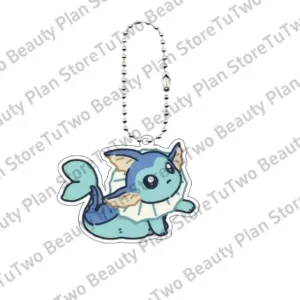 Kawaii Cartoon Anime Eevee Sylveen Glaceon Flareon Jolteon Acrylic Keychain Accessories Móc Treo Đeo Thoại, Standee, Móc Khoá In Theo Yêu Cầu, Chất Liệu Mica Dày 4mm, Kích Thước 5.5 Cm, Có In Test Mẫu