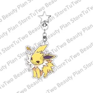 Kawaii Cartoon Anime Pocket Monster Acrylic Keychain Decor Flareon Glaceon Umbreon Eevee Móc Treo Đeo Thoại, Standee, Móc Khoá In Theo Yêu Cầu, Chất Liệu Mica Dày 4mm, Kích Thước 5.5 Cm, Có In Test Mẫu