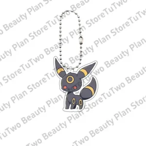 Kawaii Cartoon Anime Pocket Monster Acrylic Keychain Decor Flareon Glaceon Umbreon Eevee Móc Treo Đeo Thoại, Standee, Móc Khoá In Theo Yêu Cầu, Chất Liệu Mica Dày 4mm, Kích Thước 5.5 Cm, Có In Test Mẫu