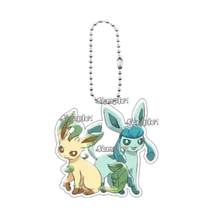 Kawaii Couple Eevee Umbreon Jolteon Anime Acrylic Keychain Accessories Cartoon Backpack Charm Móc Treo Đeo Thoại, Standee, Móc Khoá In Theo Yêu Cầu, Chất Liệu Mica Dày 4mm, Kích Thước 5.5 Cm, Có In Test Mẫu