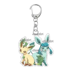 Kawaii Couple Eevee Umbreon Jolteon Anime Acrylic Keychain Accessories Cartoon Backpack Charm Móc Treo Đeo Thoại, Standee, Móc Khoá In Theo Yêu Cầu, Chất Liệu Mica Dày 4mm, Kích Thước 5.5 Cm, Có In Test Mẫu