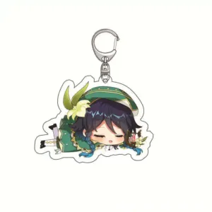 Kawaii Cute Anime Characters Peripheral Acrylic Keychain Ornaments Cartoon Girls Boys Móc Treo Đeo Thoại, Standee, Móc Khoá In Theo Yêu Cầu, Chất Liệu Mica Dày 4mm, Kích Thước 5.5 Cm, Có In Test Mẫu