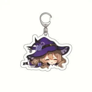 Kawaii Cute Anime Characters Peripheral Acrylic Keychain Ornaments Cartoon Girls Boys Móc Treo Đeo Thoại, Standee, Móc Khoá In Theo Yêu Cầu, Chất Liệu Mica Dày 4mm, Kích Thước 5.5 Cm, Có In Test Mẫu