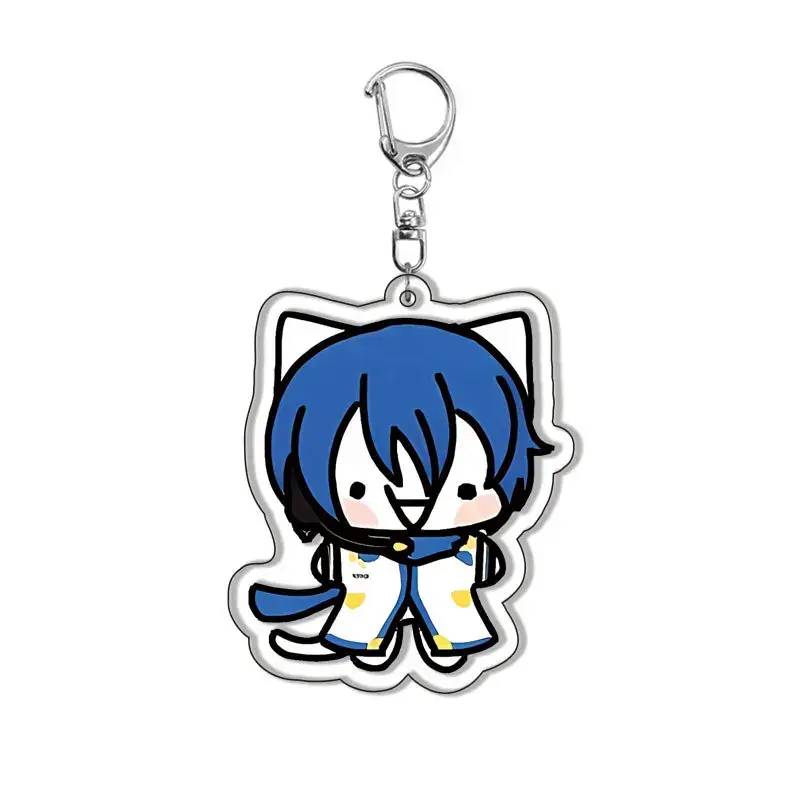 Kawaii Cute Anime Characters Q Version Pattern Acrylic Keychain Cartoon Students Backpack Móc Treo Đeo Thoại, Standee, Móc Khoá In Theo Yêu Cầu, Chất Liệu Mica Dày 4mm, Kích Thước 5.5 Cm, Có In Test Mẫu